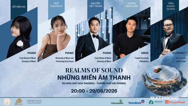 Concert «Những miền âm thanh – Realms of Sound»