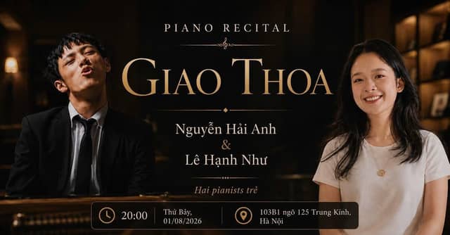 mypiano LIVE — Piano Recital: Giao Thoa