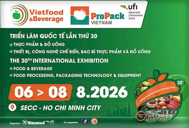 Exhibition «Vietfood & Beverage – Propack 2026»