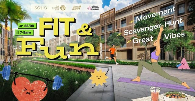«FIT & FUN» pop-up sport workshop at The Global City
