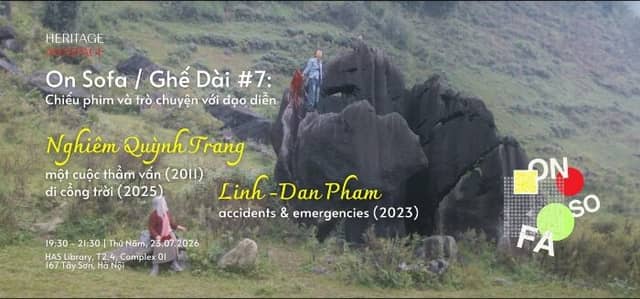 Ghế Dài #7: Buổi chiếu phim và giao lưu với đạo diễn Nghiêm Quỳnh Trang và Linh-Dan Pham