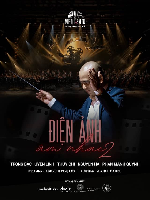 Concert «Musique de Salon 22 — Âm nhạc và Điện ảnh II» (Music and Cinema II)