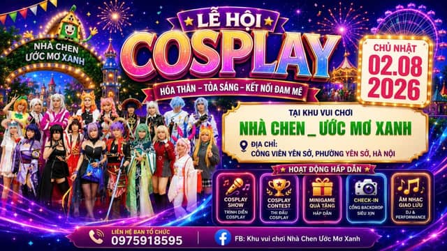 Фестиваль косплея «Lễ hội Cosplay 2026» (Ханой)