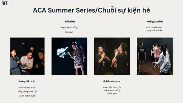 ACA Summer Series — chuỗi hoạt động sân khấu mùa hè