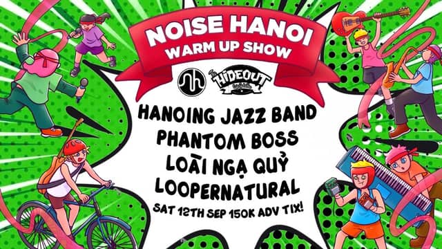 Live music night «Noise Hanoi Warm-Up Show»