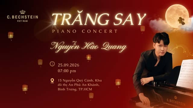 Piano concert «Trăng Say»