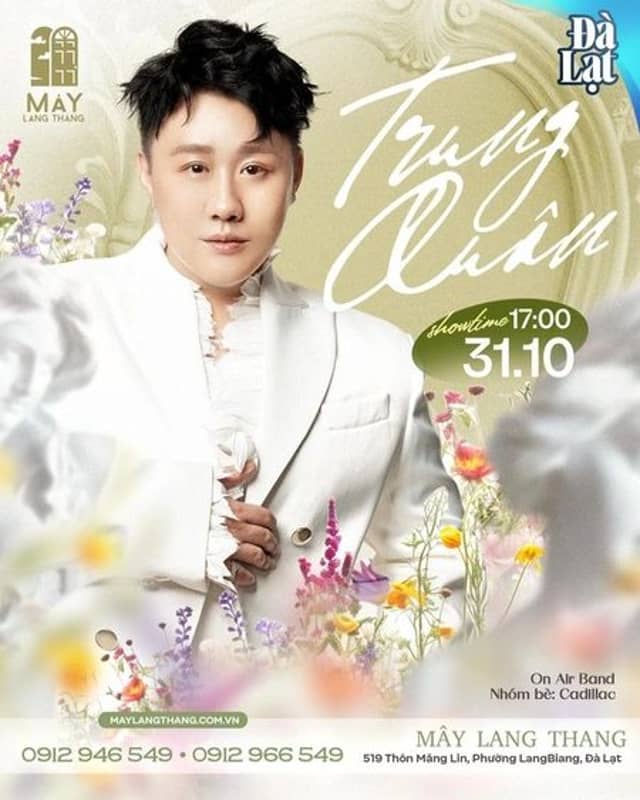 Concert «Trung Quân» at Mây Lang Thang