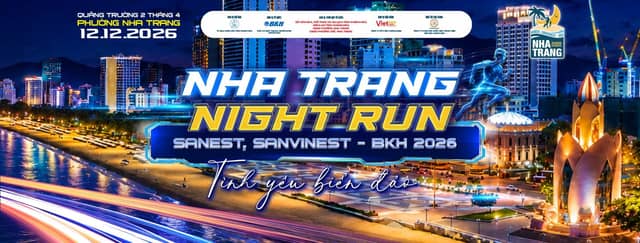 Night run «Nha Trang Night Run Sanest, Sanvinest – BKH 2026»