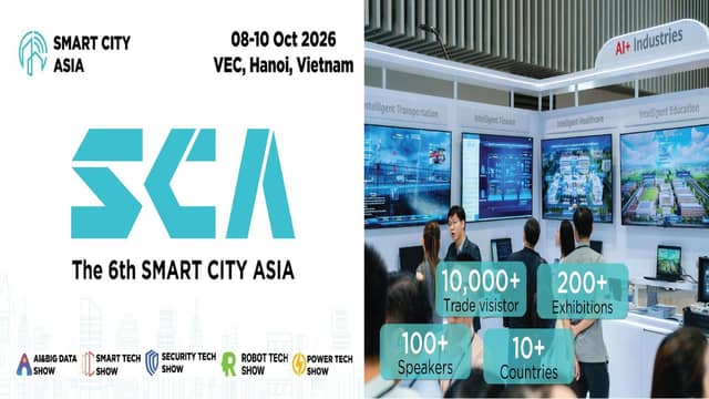 Exhibition and forum «Smart City Asia 2026» (smart city technology)