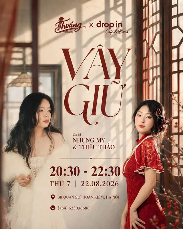Đêm nhạc Hoa ngữ «Vây Giữ» tại Thoáng Acoustic