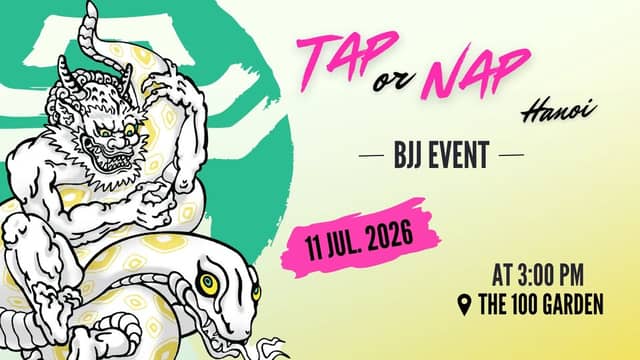 Tap Or Nap III — Giải đấu BJJ (Nhu thuật Brazil)