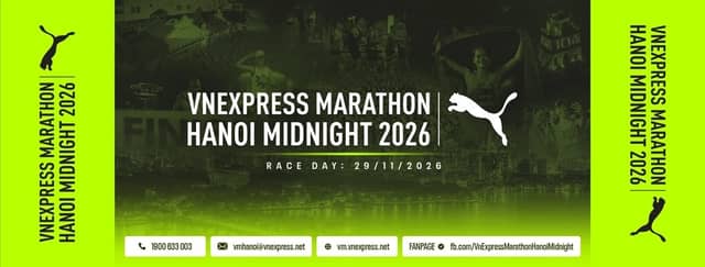 Running race «VnExpress Marathon Hanoi Midnight 2026»