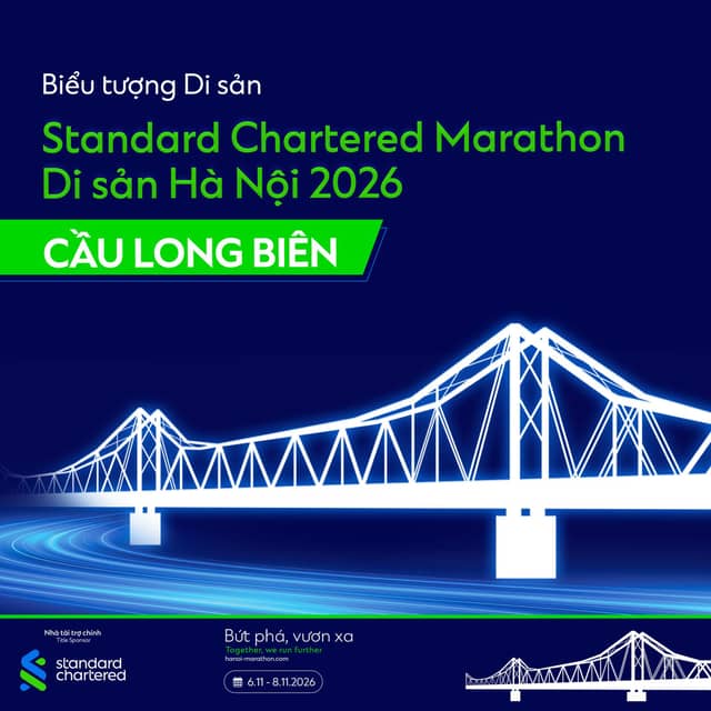 Marathon «Standard Chartered Marathon Di sản Hà Nội 2026» (Hanoi Heritage Race)