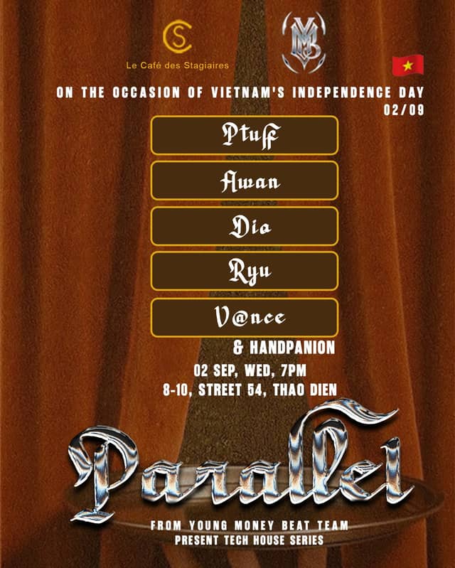 Club night «Parallel» at Le Café des Stagiaires