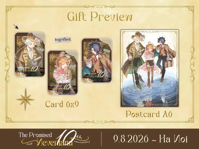 The Promised Neverland 10th Anniversary Offline: Fan Meetup for a Decade of the Series