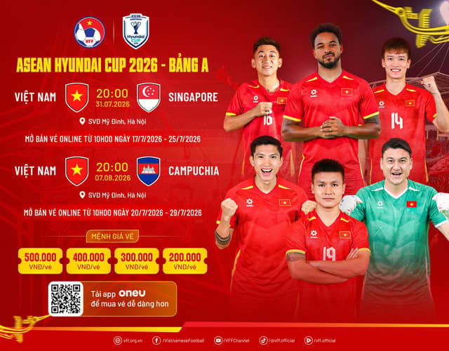 Football match Vietnam vs Cambodia (ASEAN Hyundai Cup 2026)