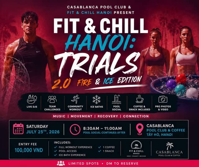 Fit & Chill Hanoi: Trials Vol.2 — Fire & Ice