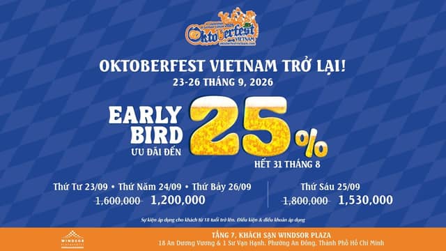 Beer festival «Oktoberfest Vietnam 2026»