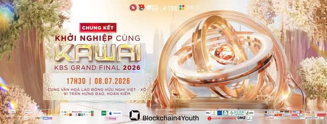 Đêm Chung kết Khởi nghiệp cùng Kawai 2026