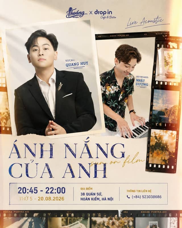 Đêm nhạc «Ánh Nắng Của Anh» tại Thoáng Acoustic