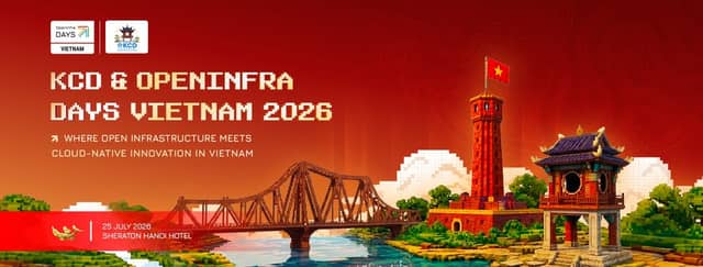 KCD × OpenInfra Days 2026: Ngày hội hạ tầng mở và Cloud-Native tại Hà Nội