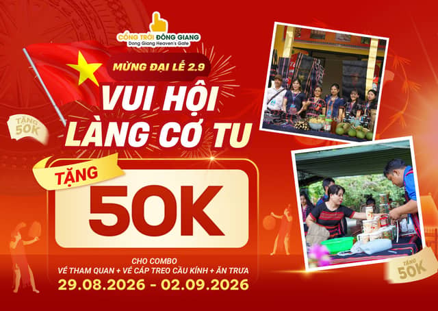 Фестиваль «Hội làng Cơ Tu»