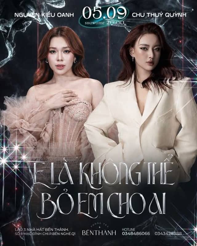 Live night «E Là Không Thể Bỏ Em Cho Ai» (I Could Never Give You Up): Nguyen Kieu Oanh & Chu Thuy Quynh