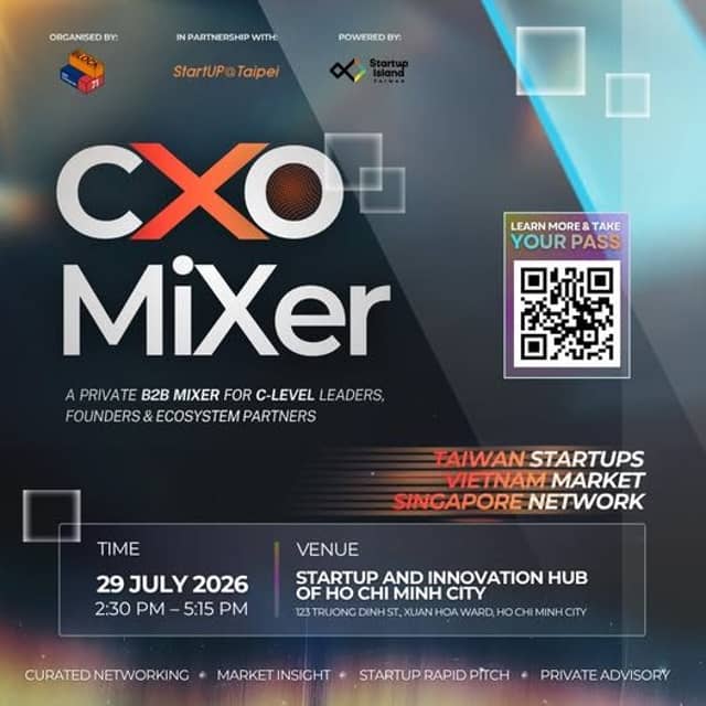 CXO Mixer 2026 – B2B with Taiwan's Top 10 Tech Startups