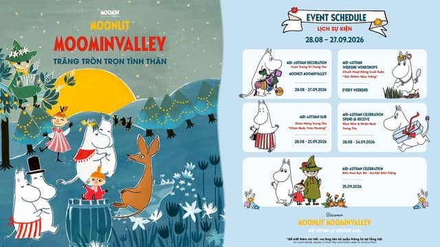 Mid-Autumn celebration «Đèn Hoa Rực Rỡ - Vui Hội Đón Trăng»