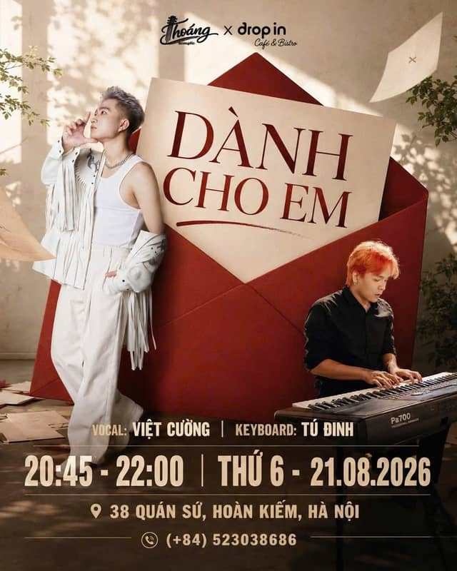 Đêm nhạc «Dành Cho Em» tại Thoáng Acoustic