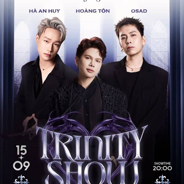 «The Starry: Trinity Show» concert — Hoàng Tôn, OSAD, Hà An Huy