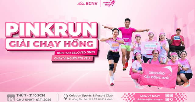 Community run «Pink Run 2026 – Giải Chạy Hồng»