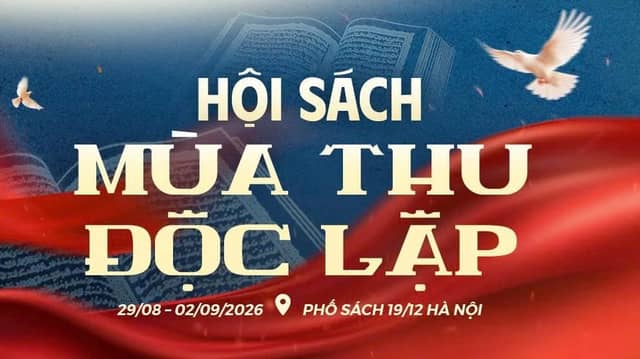 Hội sách «Mùa Thu độc lập 2026»