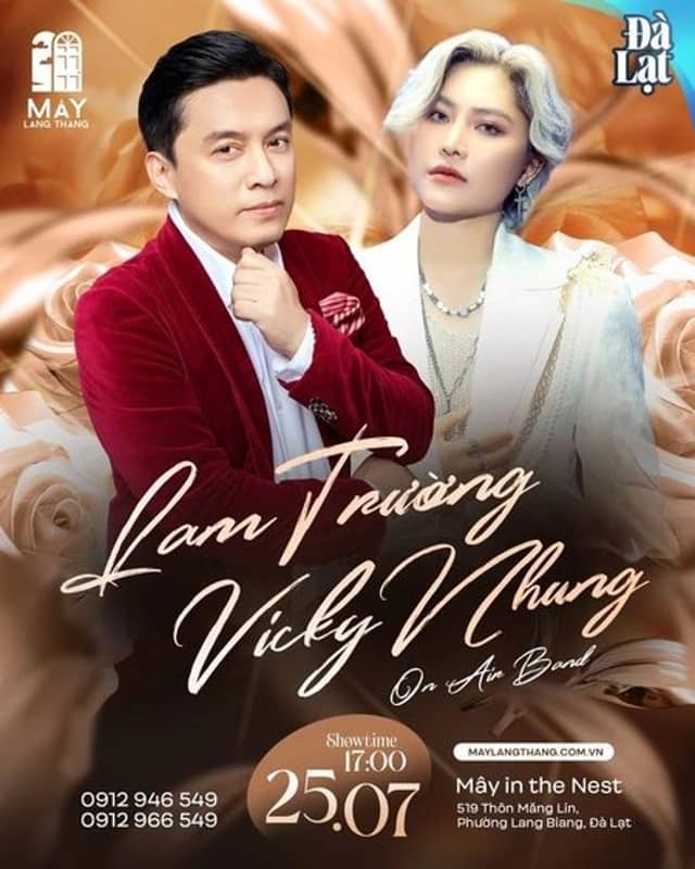 Концерт «Лам Чыонг (Lam Trường) и Вики Нюнг (Vicky Nhung)»