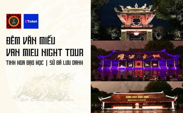 Đêm Văn Miếu — Văn Miếu Night Tour
