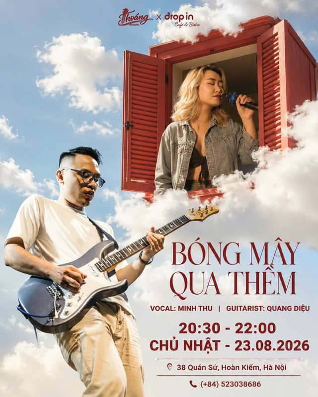Đêm nhạc «Bóng Mây Qua Thềm» tại Thoáng Acoustic