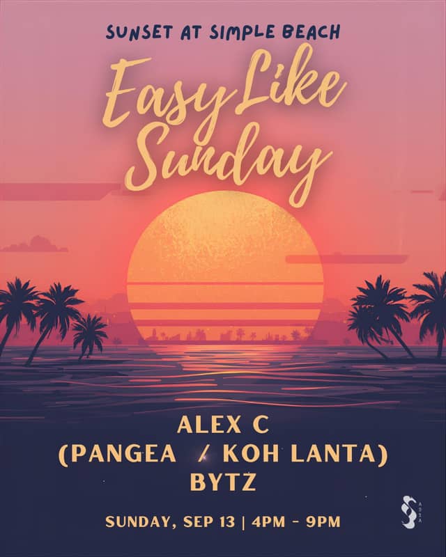 Sunset party «Easy Like Sunday»