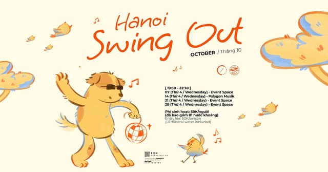 Đêm nhảy swing «Hanoi Swing Out» tháng 10