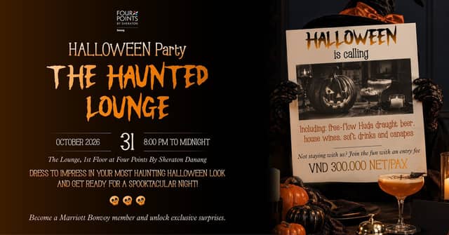 Halloween party «The Haunted Lounge» at Four Points by Sheraton Danang
