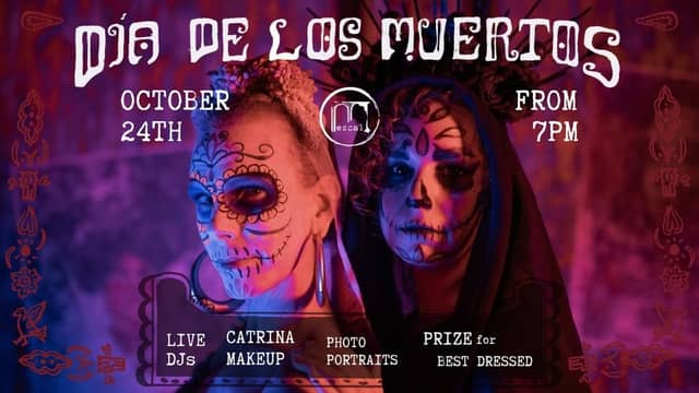 Tiệc «Día de los Muertos» tại Mezcal Coctelería