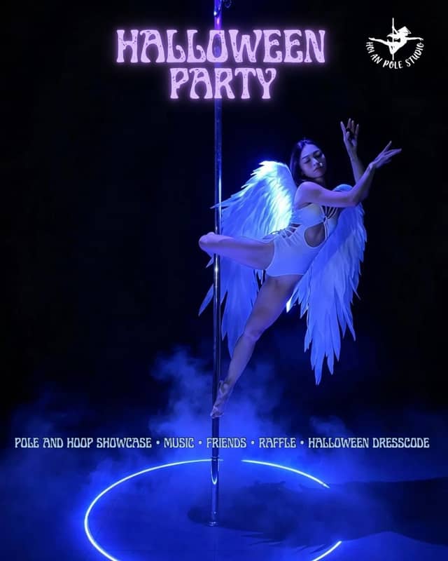 Halloween pole & aerial show «Halloween Party» at Hoi An Pole Studio