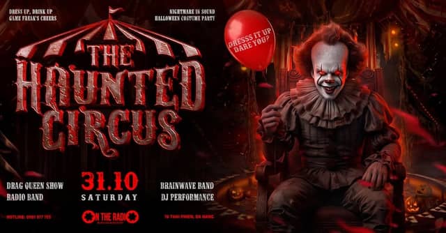 Tiệc Halloween «THE HAUNTED CIRCUS» tại On The Radio