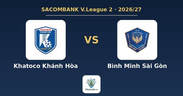 Trận đấu «Khatoco Khánh Hòa - Bình Minh Sài Gòn»