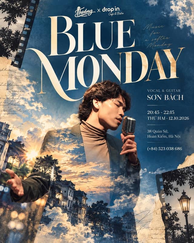 Music night «BLUE MONDAY» at Thoáng Acoustic