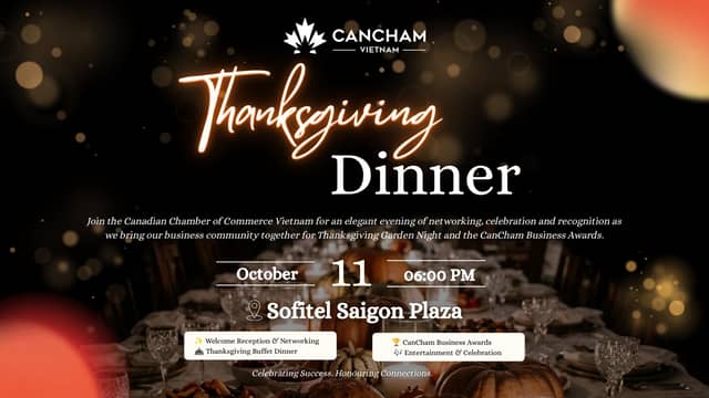 Tiệc tối «CanCham Thanksgiving Dinner 2026»