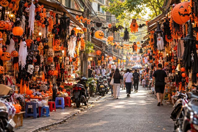 Halloween ở Hà Nội 2026: từ lễ hội "nhập khẩu" thành mùa hóa trang của cả thành phố — đi đâu tối 31/10
