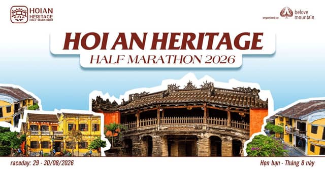Giải chạy «Hội An Heritage Half Marathon 2026»