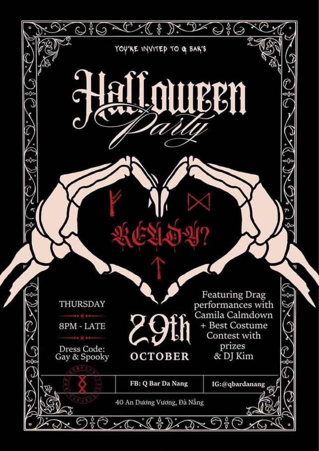 Tiệc Halloween «Q Bar's Halloween» tại Q Bar Da Nang