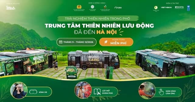 Triển lãm lưu động «Trung tâm Thiên nhiên lưu động» tại Hà Nội