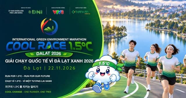 Забег «Cool Race 1.5°C – Dalat 2026»